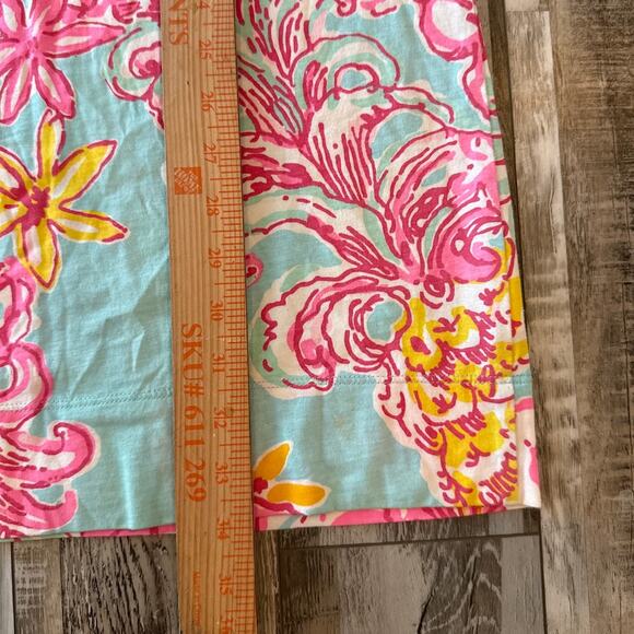 Lilly Pulitzer‎ Palmetto Dress Small Summer Breakwater Blue Lolita Pima Cotton - Picture 6 of 7